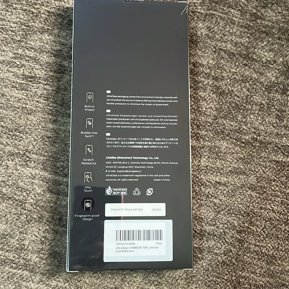 🆕 Ultra Glass Unbreak Screen Protector for 2024 Iphone